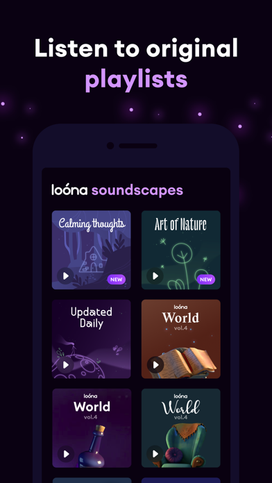 Loóna: calm, relax and sleep Screenshot