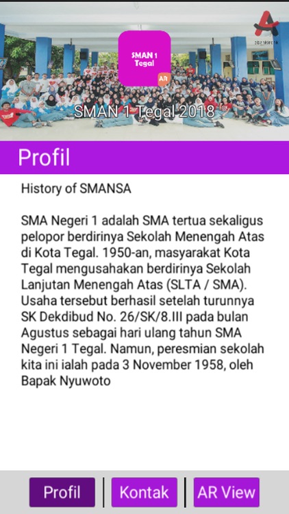 AR SMAN 1 Tegal 2018