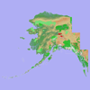 Scenic Map Alaska - GrangerFX