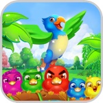 Cube Bird Pop Plants Attack