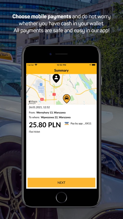 iTaxi - The Taxi App screenshot-5
