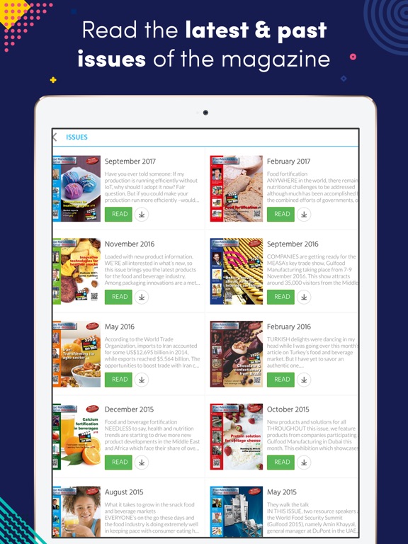 food manufacturing journal middle east africa magazine app screenshot 1 for food manufacturing journal middle east africa magazine