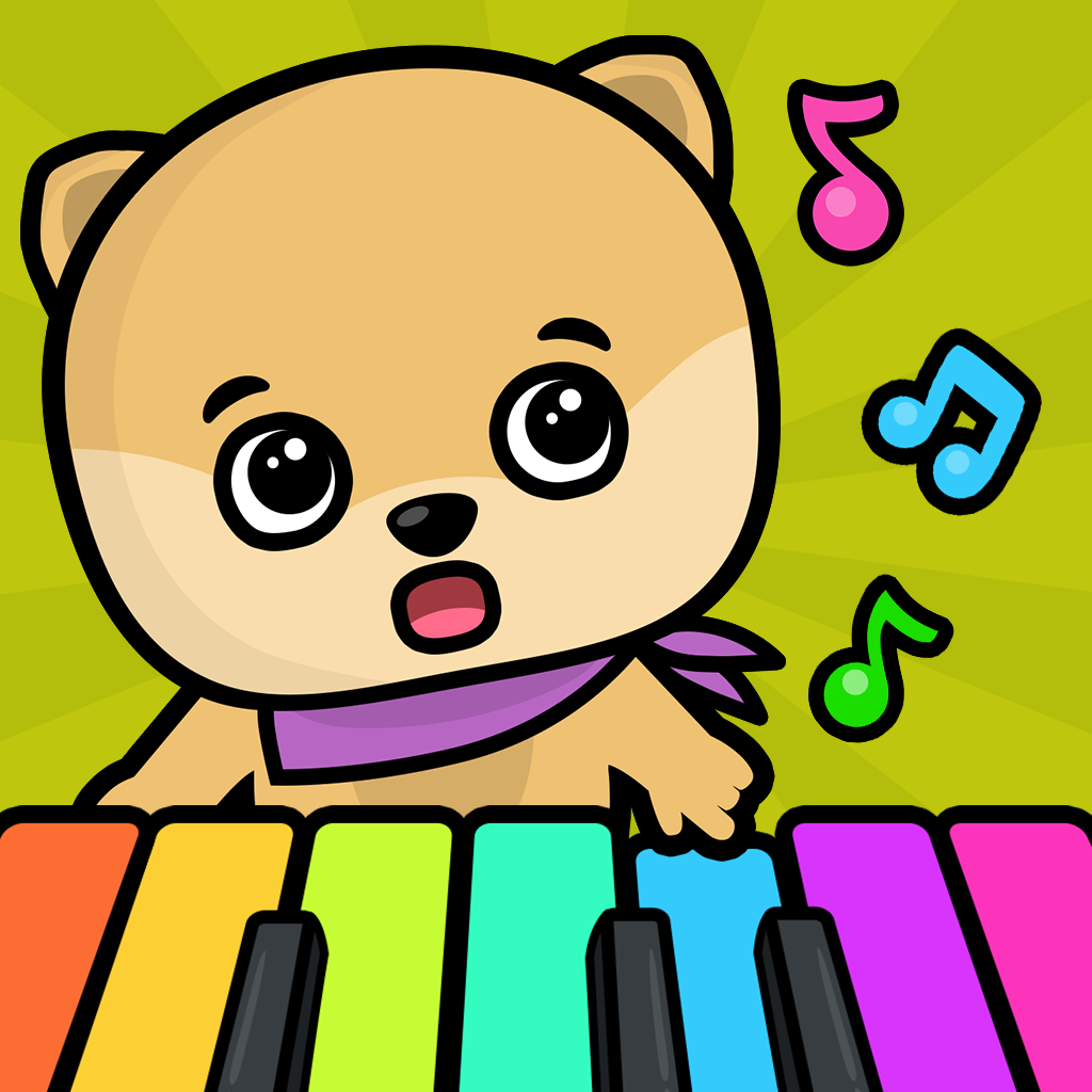 Baby piano for kids & toddlers App Icon