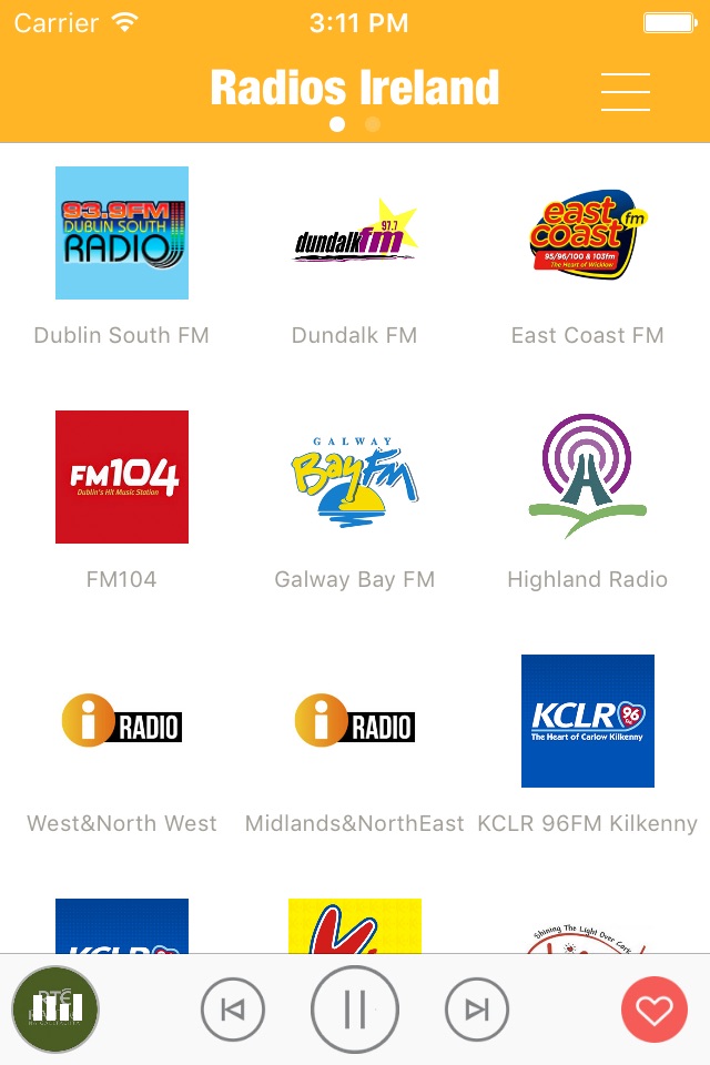 Radios Ireland FM Irish Radio screenshot 3