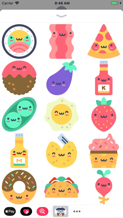 Super Cute Food Stickers