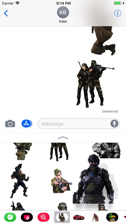 Military Set Stickers screenshot-3