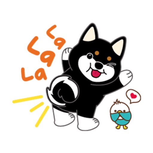 Little Husky Cutie Stickers icon