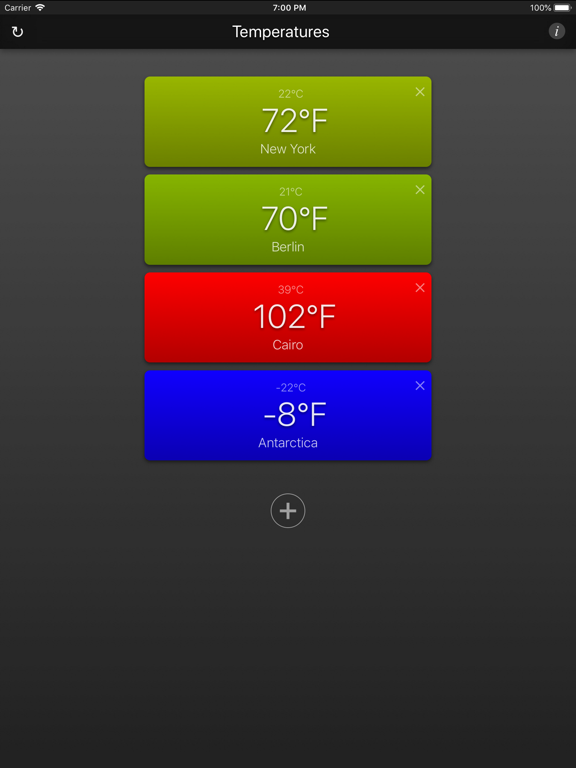 Temperatures App screenshot 8