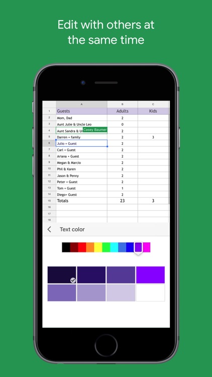Google Sheets