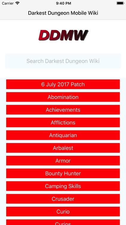 Mobile Wiki - Darkest Dungeon