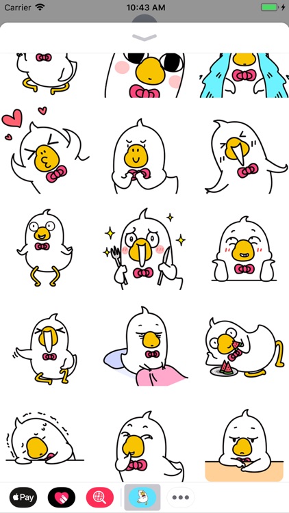 Chicky Boy Animated Stickers