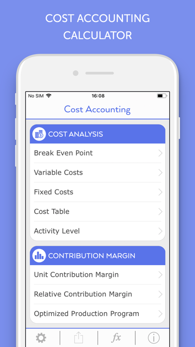 How to cancel & delete Cost Accounting Calculator from iphone & ipad 1