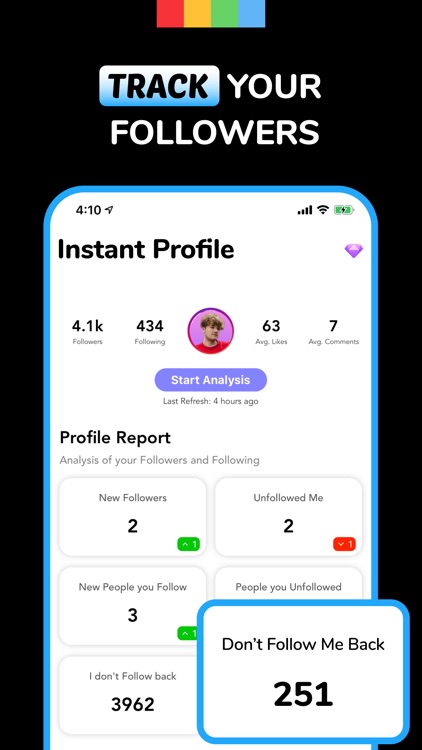 Instant Profile+ - Analytics