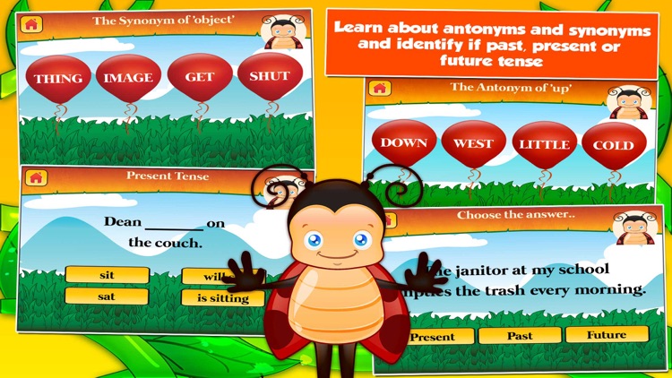 Bugs Second Grade Kids Games screenshot-4