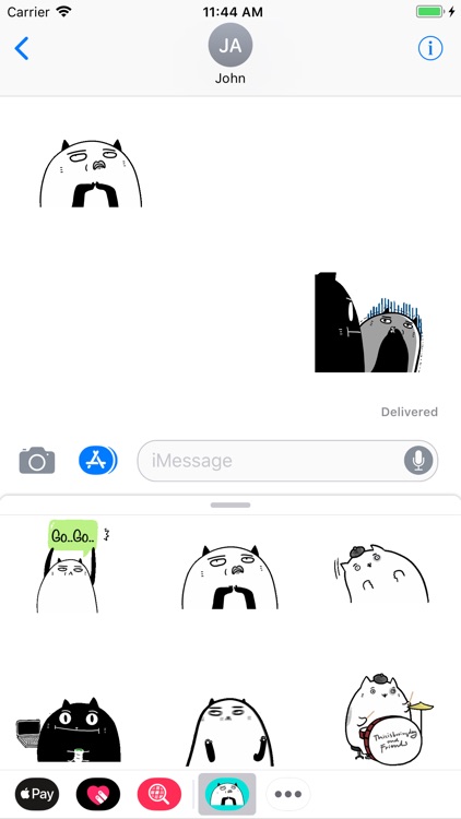 Crazy Fatty Cat Animated