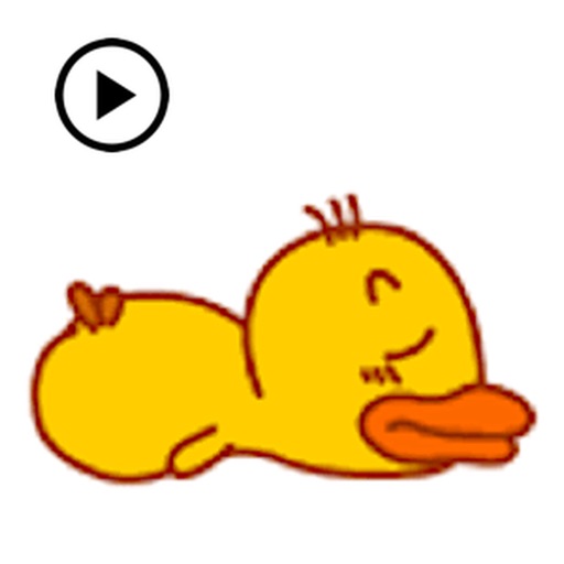 Animated Crazy And Cute Duck icon