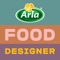 Appen ’Arla Food Designer’ er udviklet af Arla