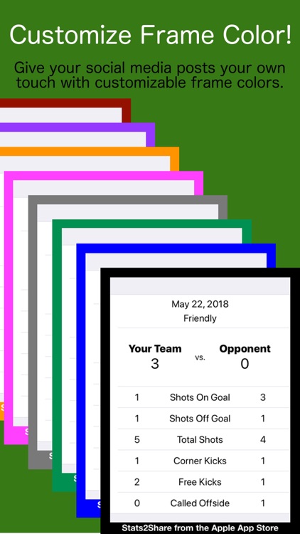 Stats2Share - Soccer screenshot-5