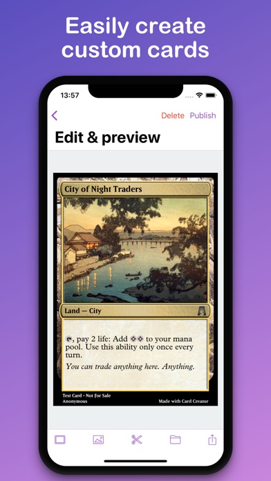 card creator for mtg by ajfek software ios united states