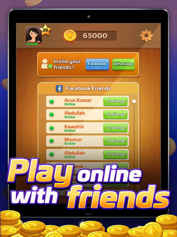 Carrom Gold : Game of Friends screenshot 4