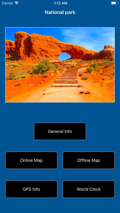 Arches National Park Map