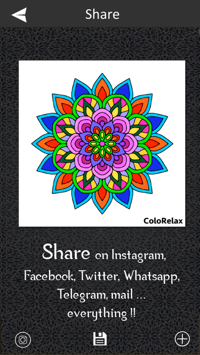 ColoRelax  Coloring Mandala screenshot 2