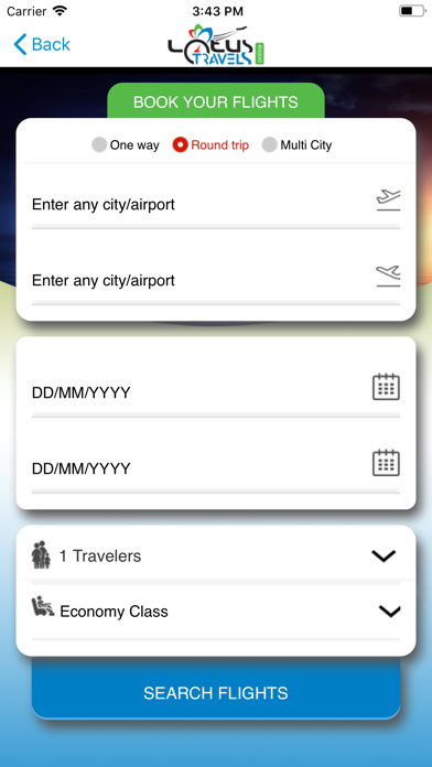Lotus Travel Online screenshot 2