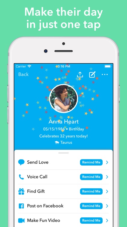 hip: Birthday Reminder App screenshot-3