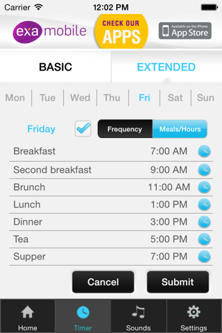 Diet Timer - 3 hour diet - náhled