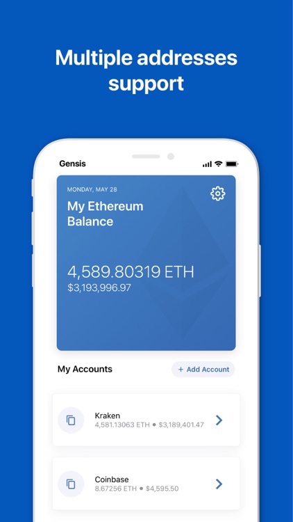 Gensis - Ethereum Blockchain screenshot-4