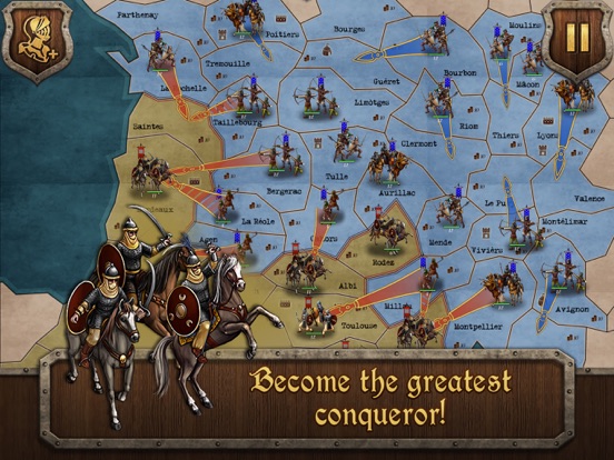 S&T: Medieval Wars Deluxe iPad app afbeelding 5