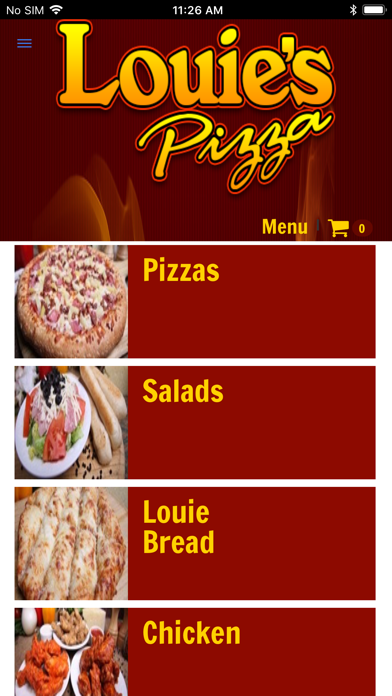 Louies Pizza screenshot 2