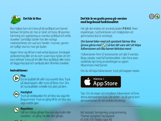iPad Image of Ljuda med Boo! Lite