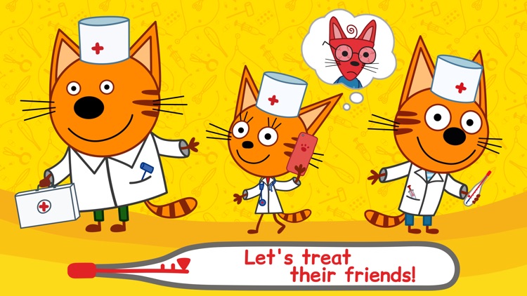Kid-E-Cats: Pet Doctor Games screenshot-0