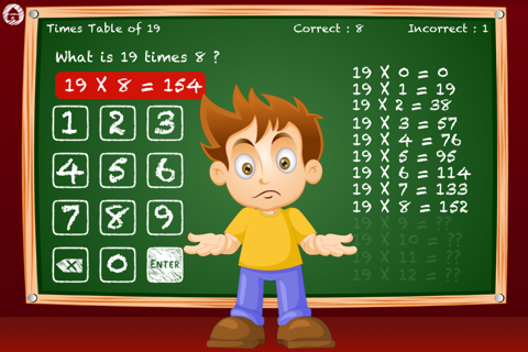 Times Tables For Kids - Test screenshot 4