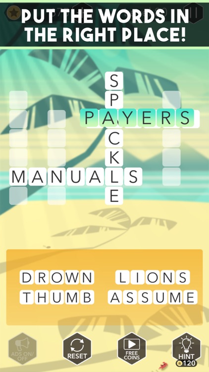 Word Tropics: Crossword Games screenshot-1