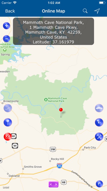 Mammoth Cave National Park Map screenshot-3