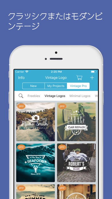 Vintage Logo Creator ロゴメーカーのおすすめ画像5
