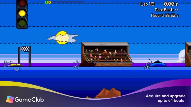 Pixel Boat Rush - GameClub