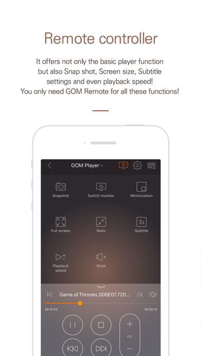 How to cancel & delete GOM Remote for GOM Player from iphone & ipad 4