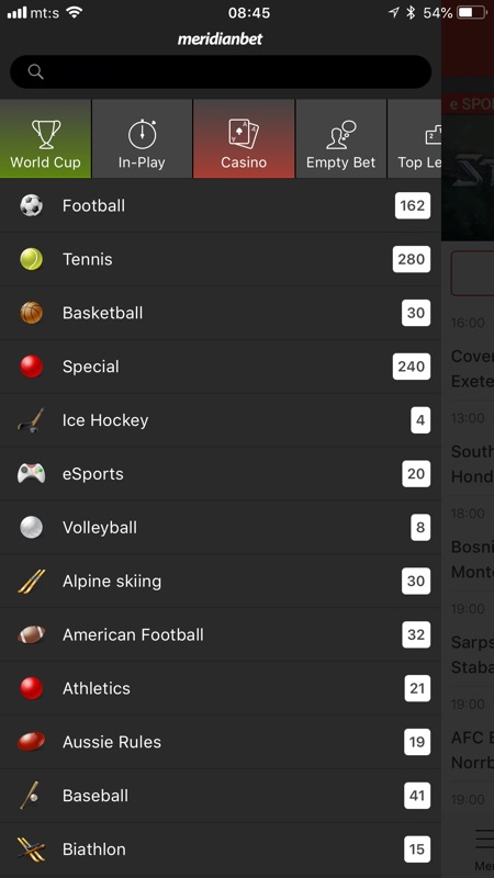 Meridianbet Android App