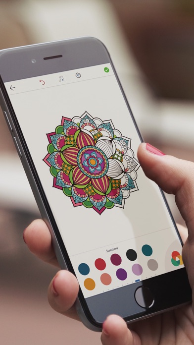 How to cancel & delete Mandala Coloring Pages ! from iphone & ipad 1