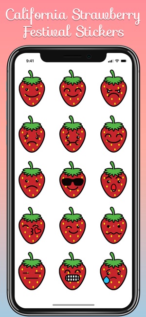 California Strawberry Stickers(圖2)-速報App