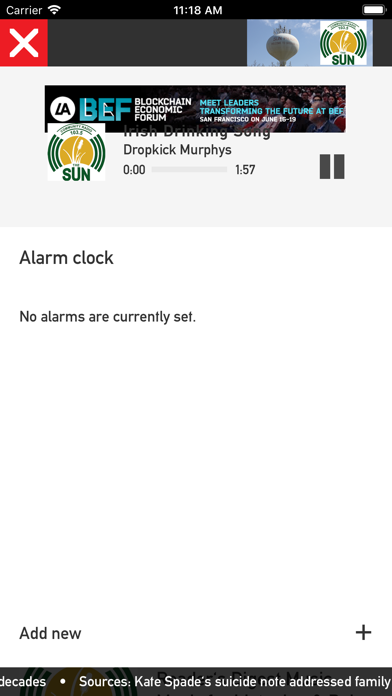 How to cancel & delete 103.5 The Sun Community Radio from iphone & ipad 3
