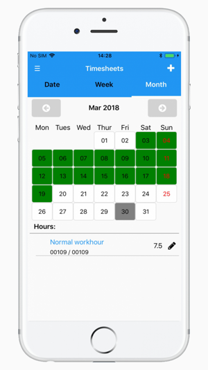 OCS HR Timesheets