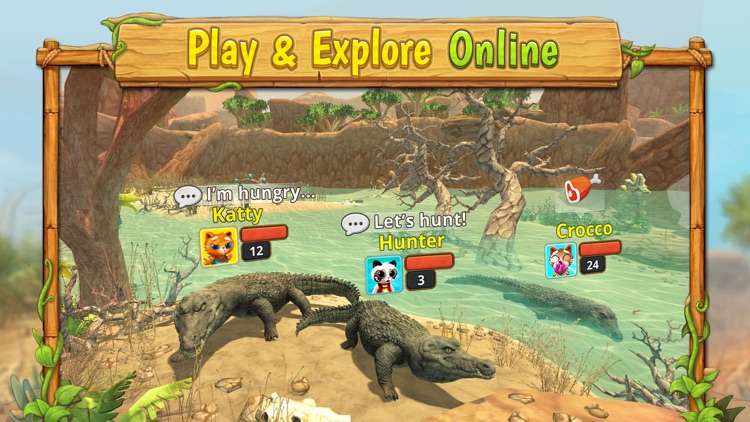 Crocodile Family Sim Online