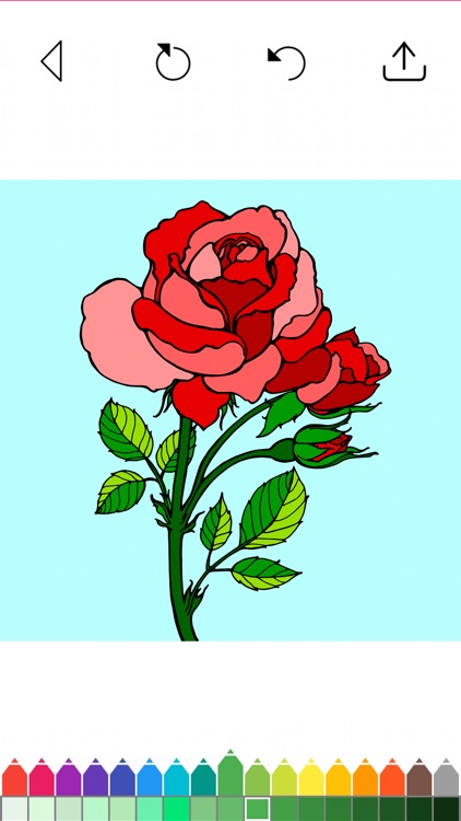 Flower Coloring Book Games screenshot-9