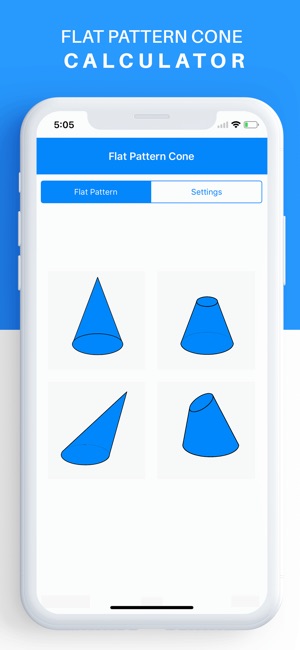 Flat Pattern Cone