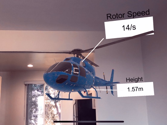 Screenshot #4 pour Helicopter Pilot AR