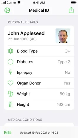 Game screenshot Medical ID Record mod apk